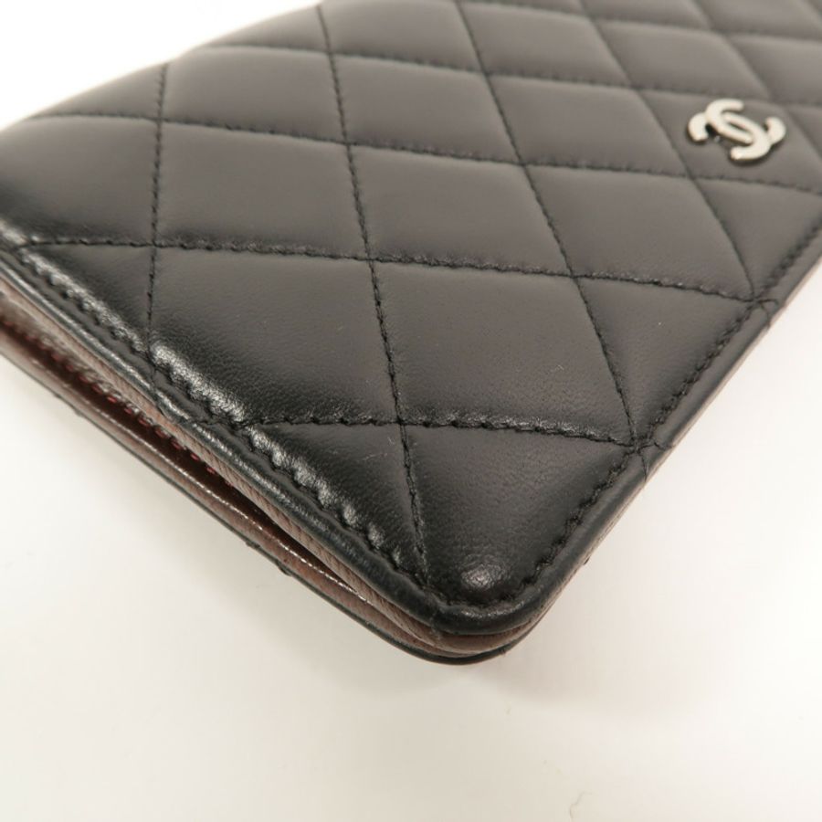 CHANEL 羊皮皮革Long Wallet長錢包-13