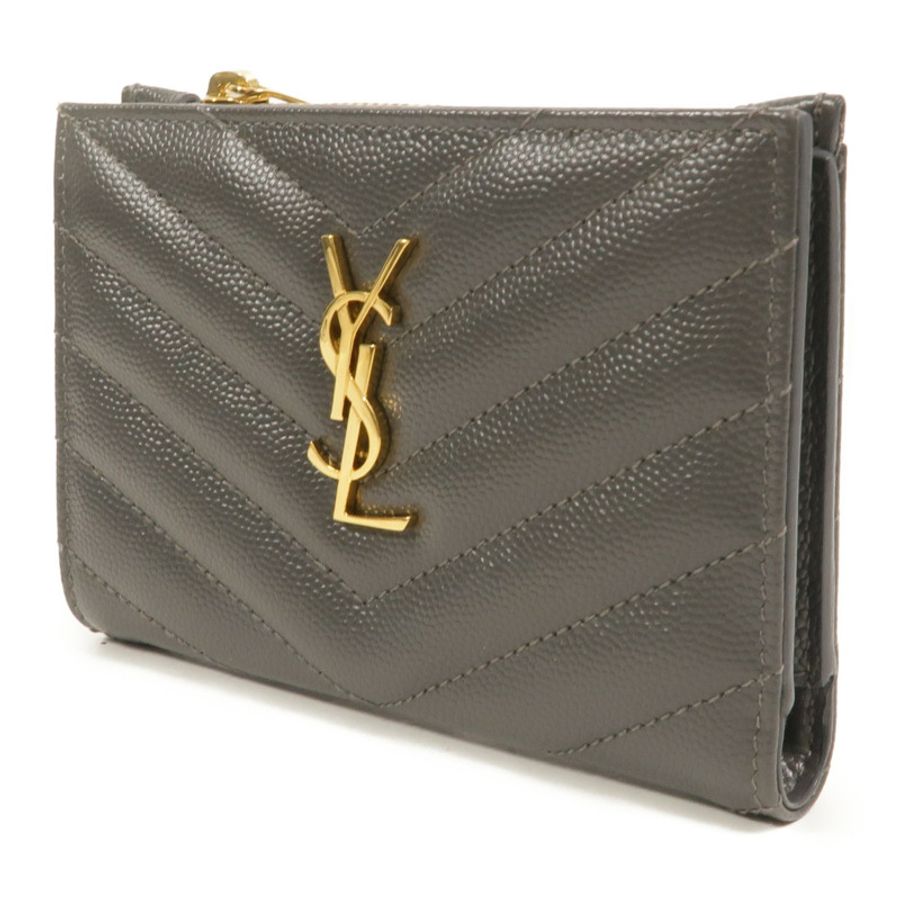 SAINT LAURENT 牛皮皮革Wallet錢包-2