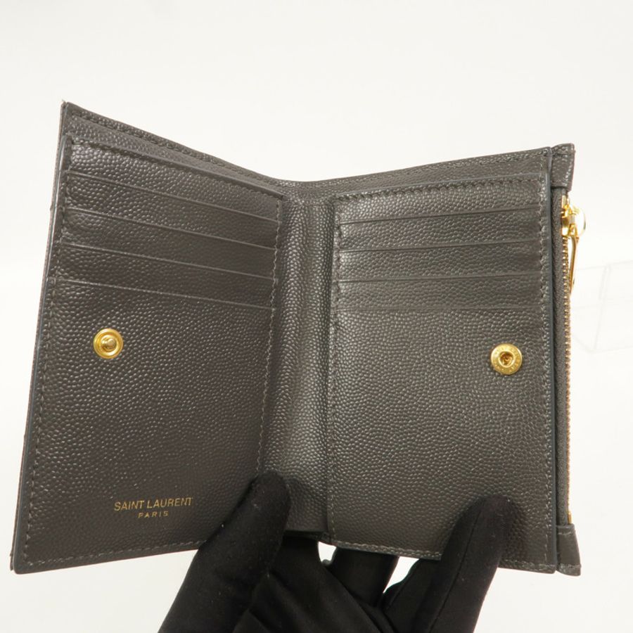 SAINT LAURENT 牛皮皮革Wallet錢包-5