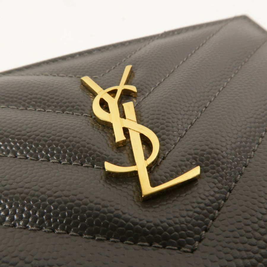 SAINT LAURENT 牛皮皮革Wallet錢包-9