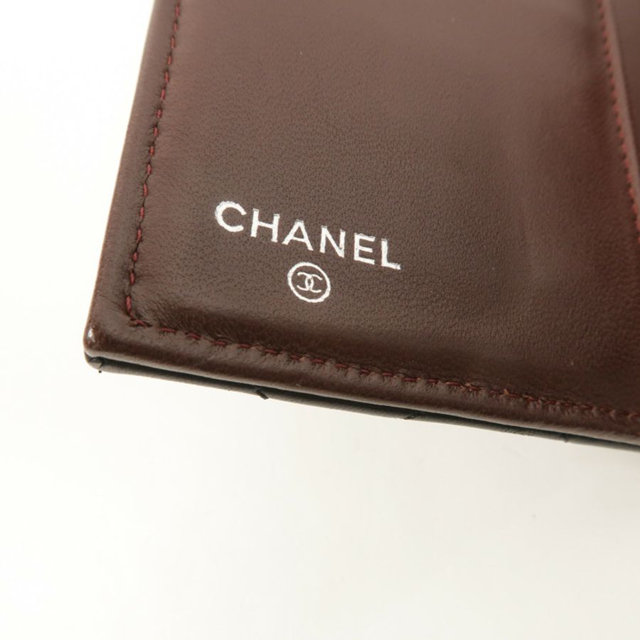 CHANEL 羊皮皮革Long Wallet長錢包-8