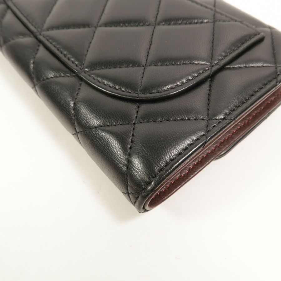 CHANEL 羊皮皮革Long Wallet長錢包-15