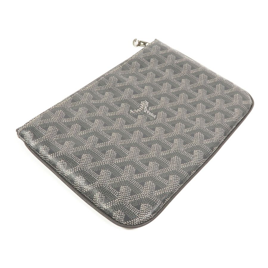 GOYARD 塗層帆布Senat Pouch PM手拿包-5