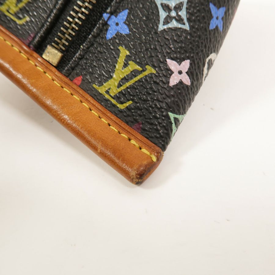 LOUIS VUITTON Monogram Multicolore Berlingo Coin Case零錢包-8
