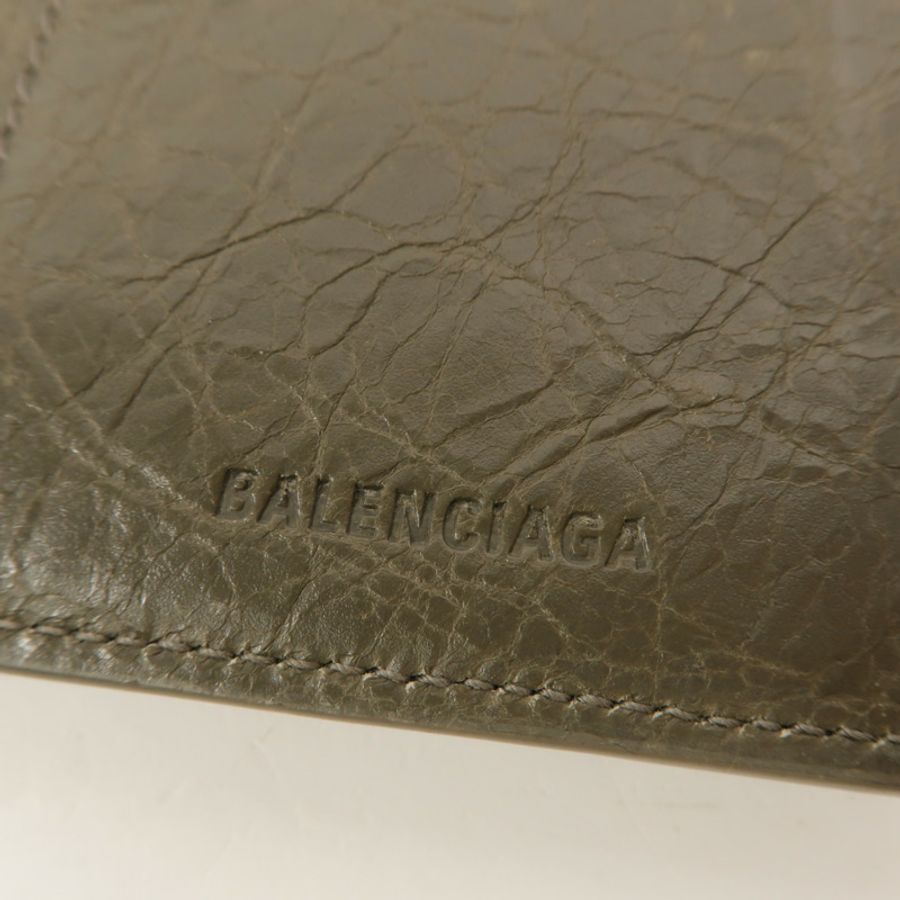 BALENCIAGA 羊皮皮革Le City Card Holder卡片套-9