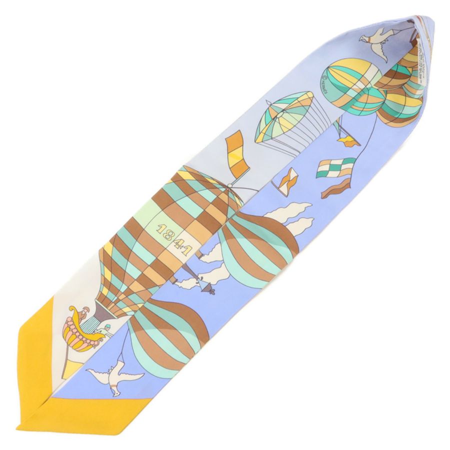 HERMES 絲質Twilly絲巾-2