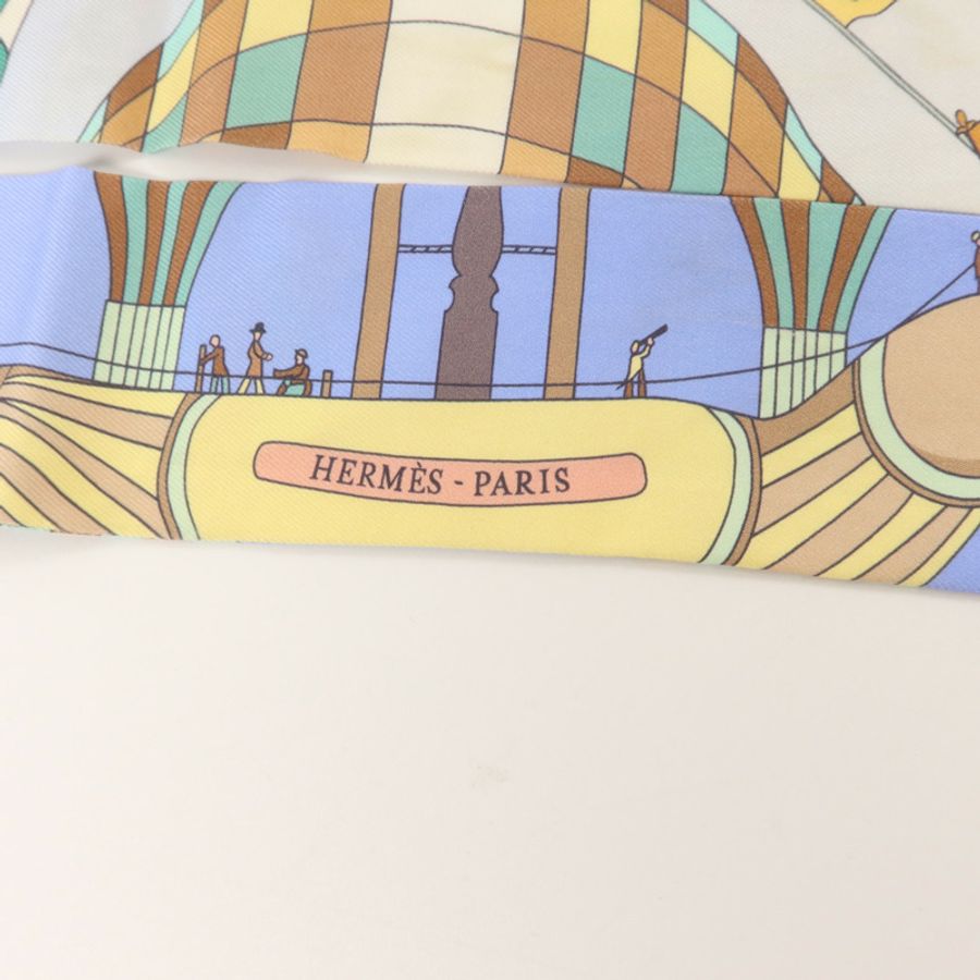 HERMES 絲質Twilly絲巾-4
