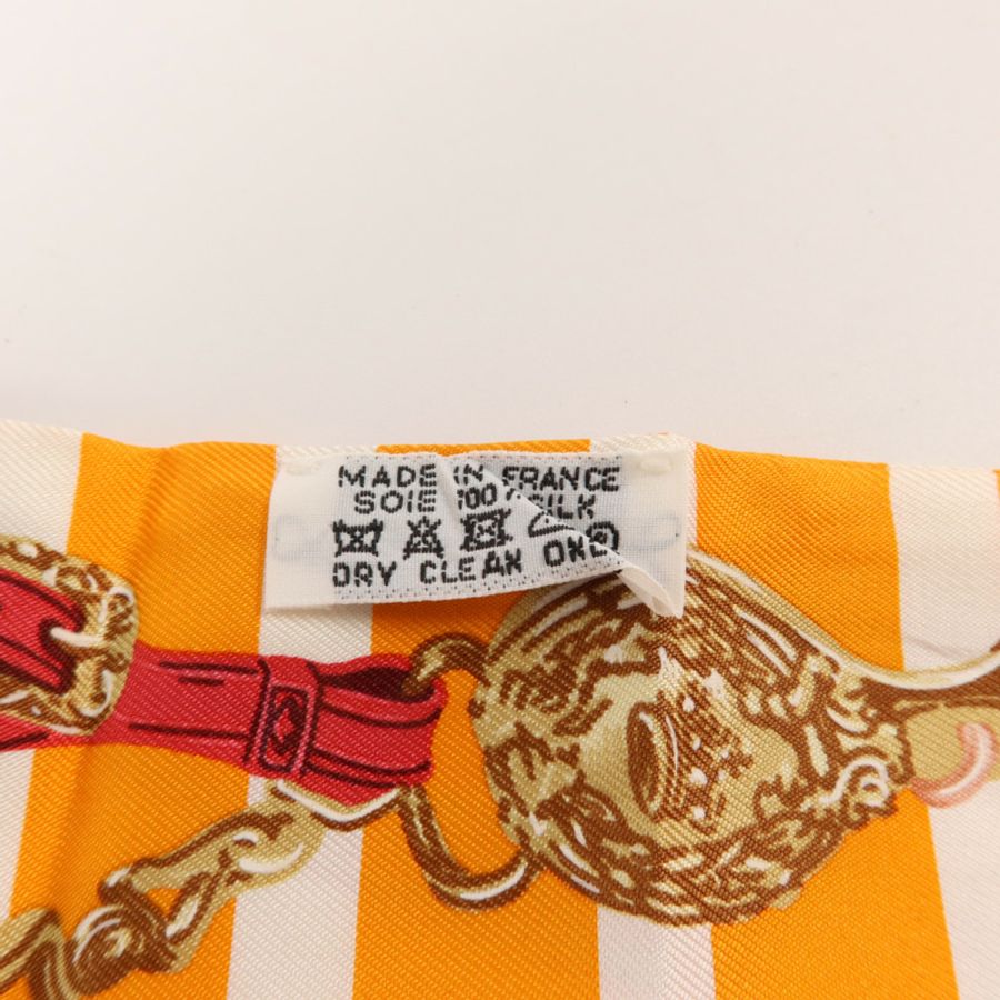 HERMES 絲質Twilly絲巾-6