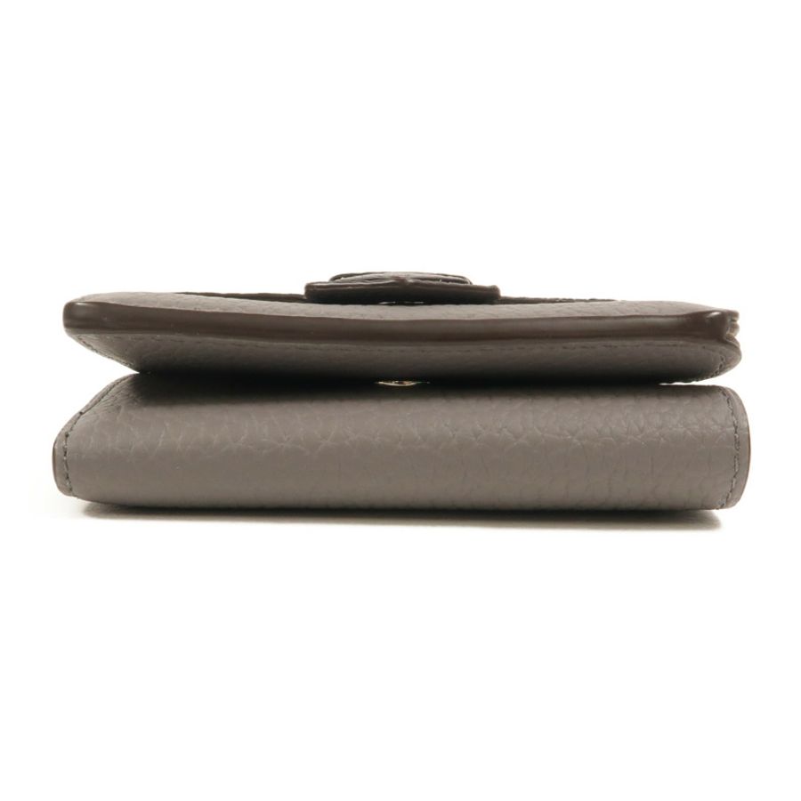 Delvaux 牛皮皮革Presse Trifold Wallet錢包-3