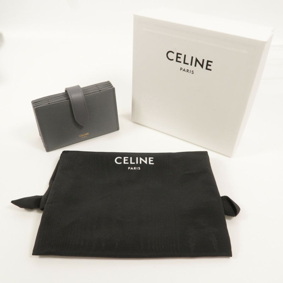 CELINE 牛皮皮革Card Case卡片套-9