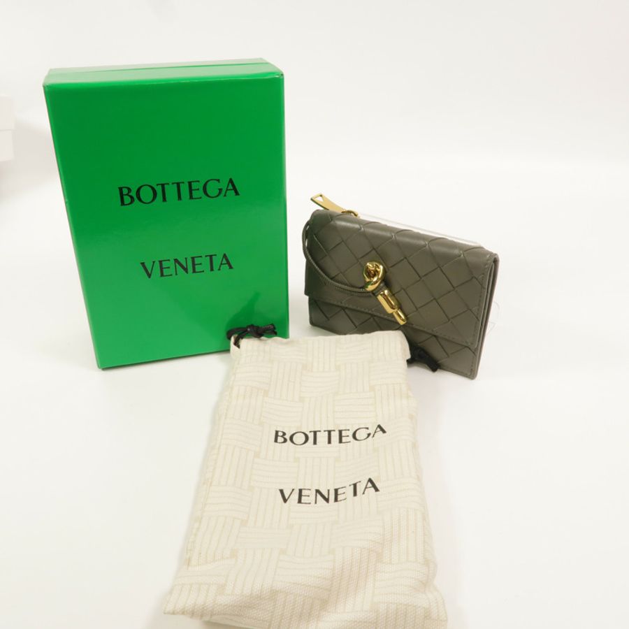 BOTTEGA VENETA 羊皮皮革Andiamo Card Case卡片套-10
