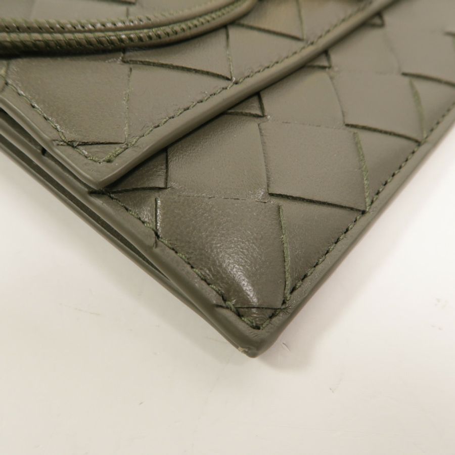 BOTTEGA VENETA 羊皮皮革Andiamo Card Case卡片套-11
