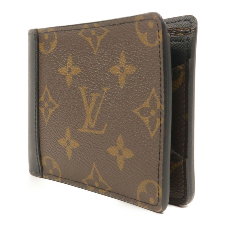 LOUIS VUITTON Monogram Macassar Multiple Wallet錢包-2
