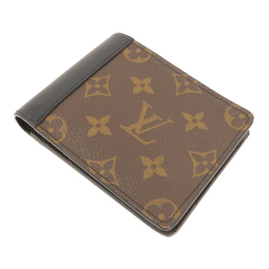 LOUIS VUITTON Monogram Macassar Multiple Wallet錢包-4