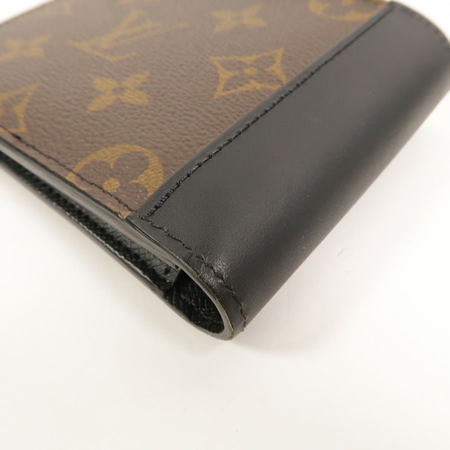 LOUIS VUITTON Monogram Macassar Multiple Wallet錢包-13