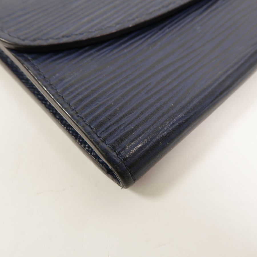 LOUIS VUITTON Epi Emilie長錢包-11
