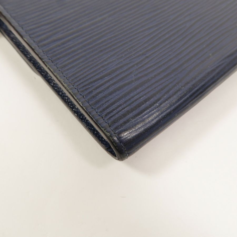 LOUIS VUITTON Epi Emilie長錢包-13