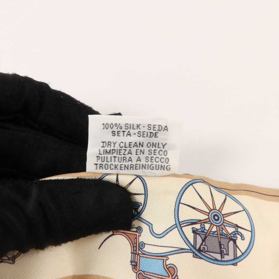 HERMES 絲質Twilly絲巾-7