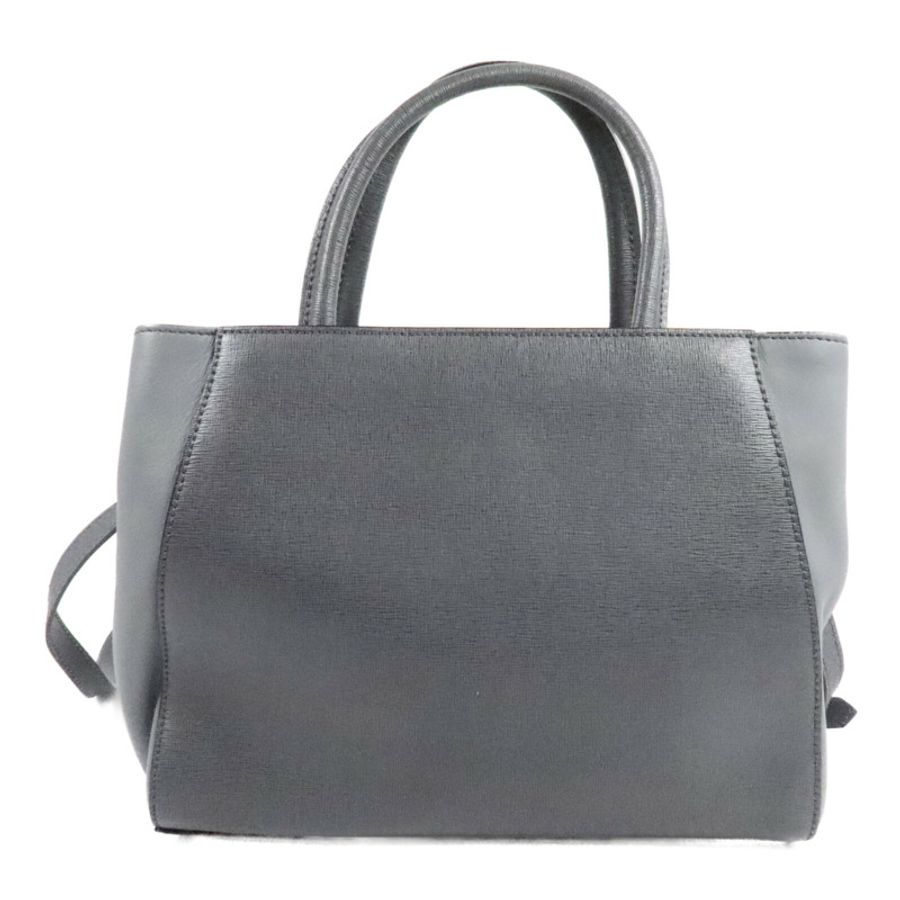 FENDI 牛皮皮革2 Jours Bag Small手挽肩背兩用袋-1