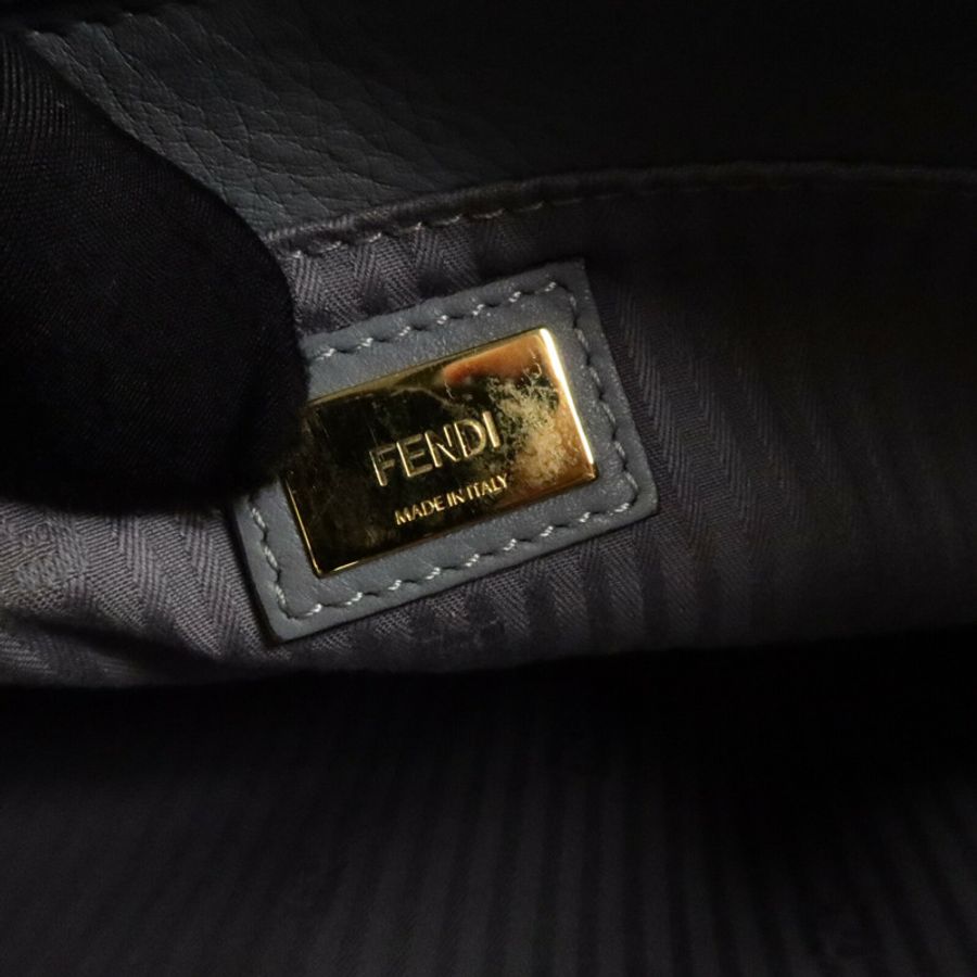 FENDI 牛皮皮革2 Jours Bag Small手挽肩背兩用袋-5