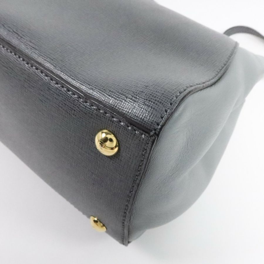 FENDI 牛皮皮革2 Jours Bag Small手挽肩背兩用袋-9