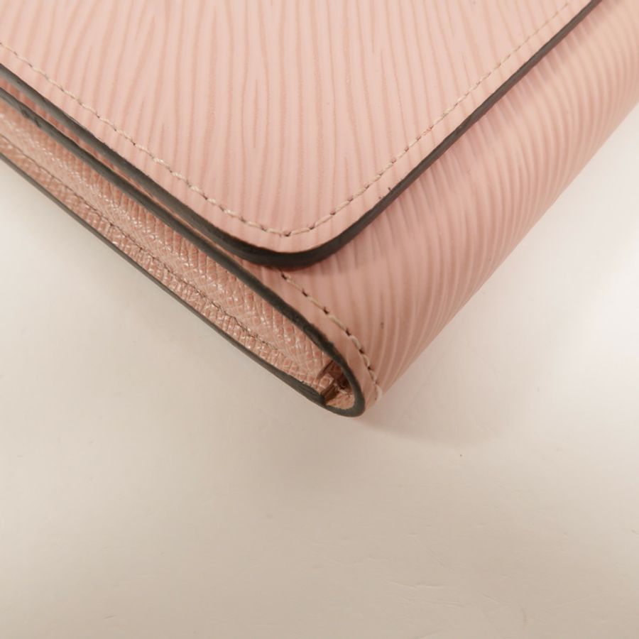 LOUIS VUITTON Epi Twist Wallet長錢包-10