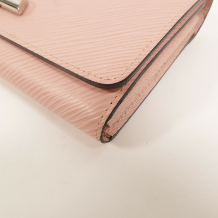 LOUIS VUITTON Epi Twist Wallet長錢包-11