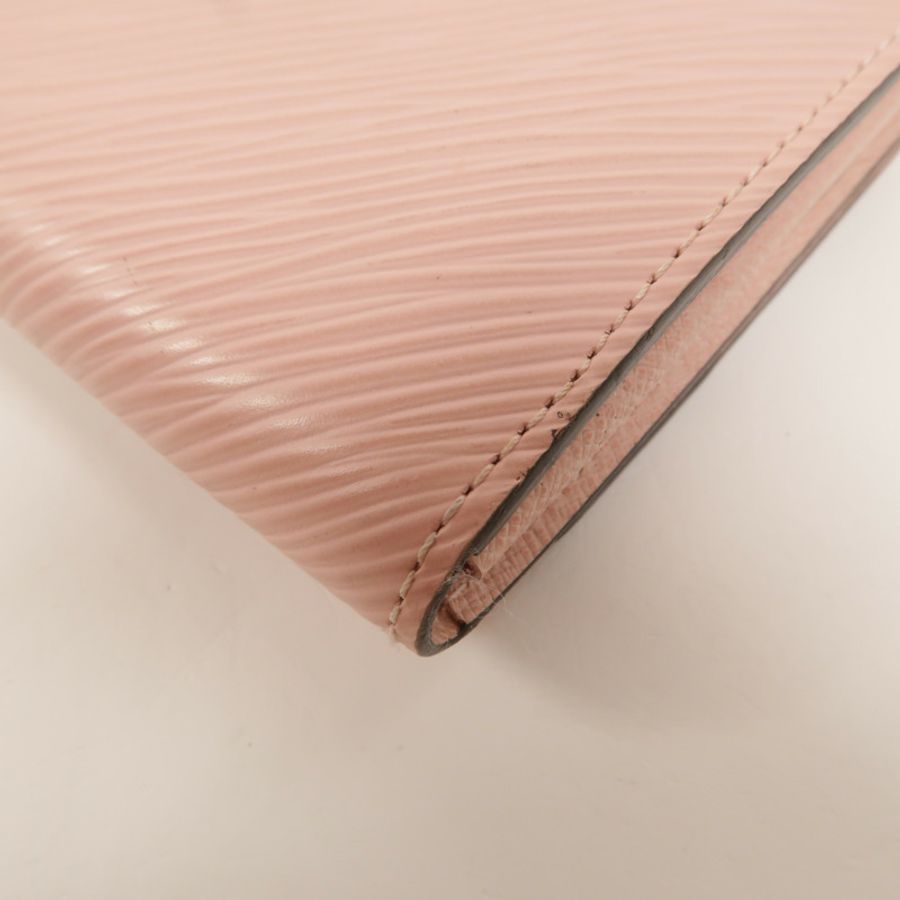 LOUIS VUITTON Epi Twist Wallet長錢包-12