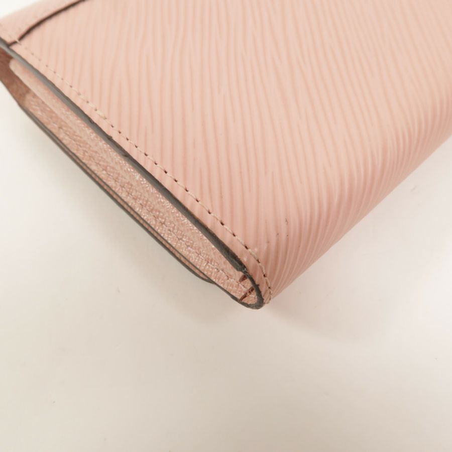 LOUIS VUITTON Epi Twist Wallet長錢包-13