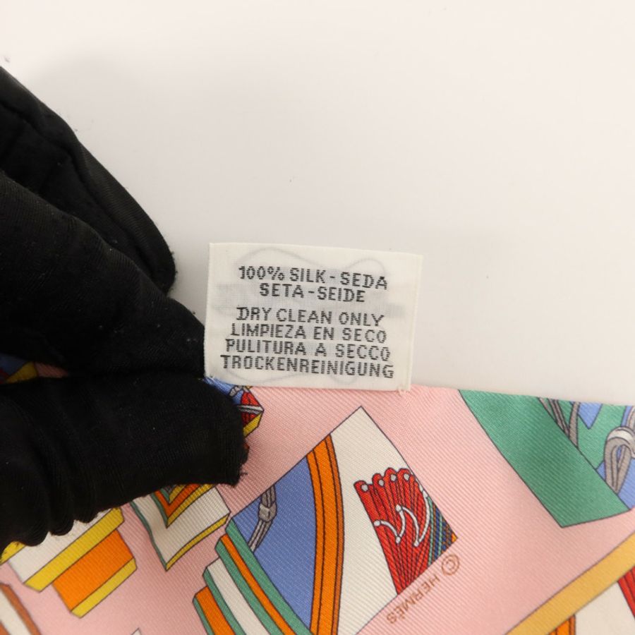HERMES 絲質Twilly絲巾-7