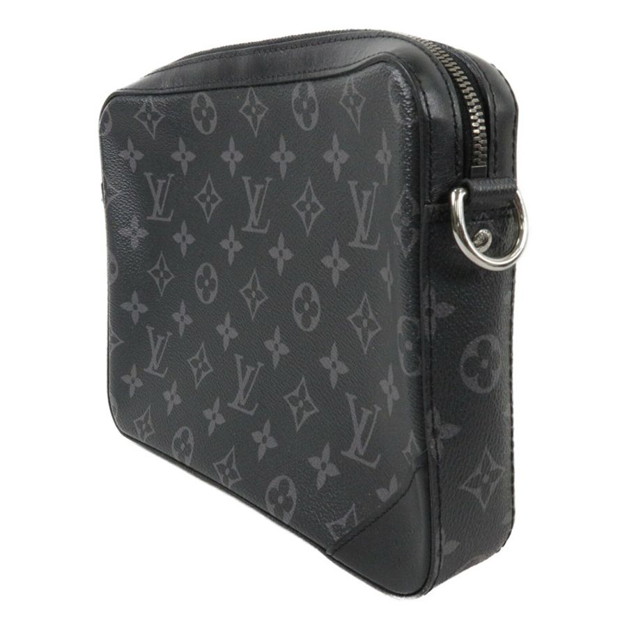 LOUIS VUITTON Monogram Eclipse Reverse Trio Messenger肩背袋-2