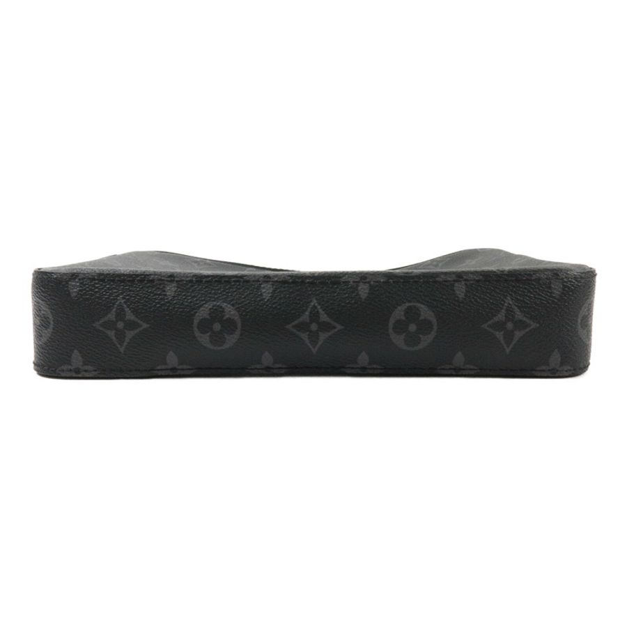 LOUIS VUITTON Monogram Eclipse Reverse Trio Messenger肩背袋-3
