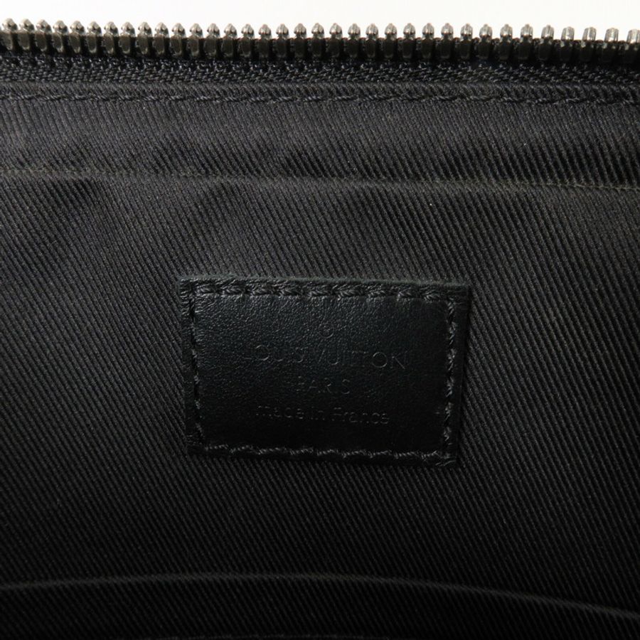 LOUIS VUITTON Monogram Eclipse Reverse Trio Messenger肩背袋-5