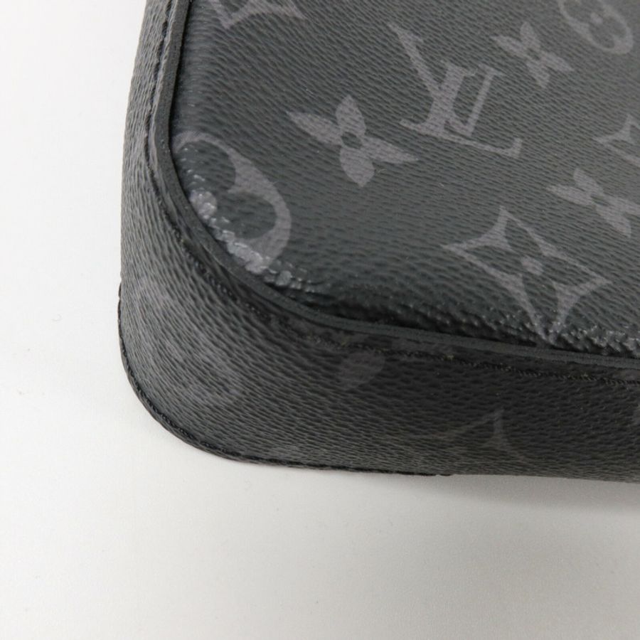 LOUIS VUITTON Monogram Eclipse Reverse Trio Messenger肩背袋-12