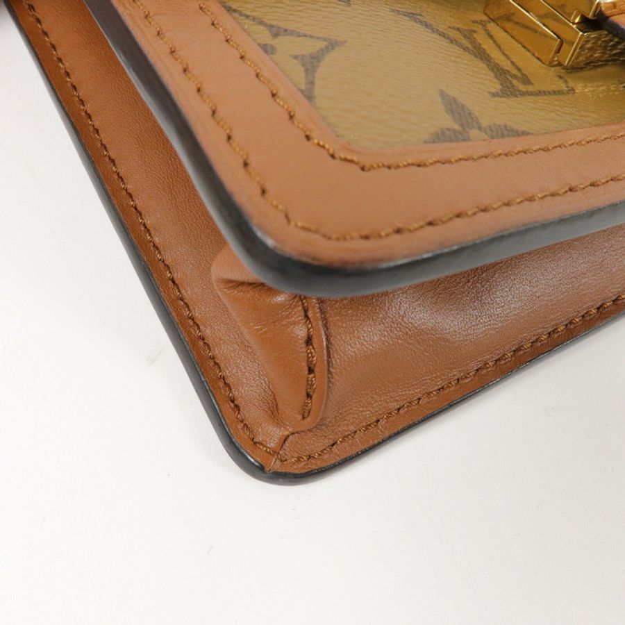 LOUIS VUITTON Monogram Reverse Dauphine肩背袋-10