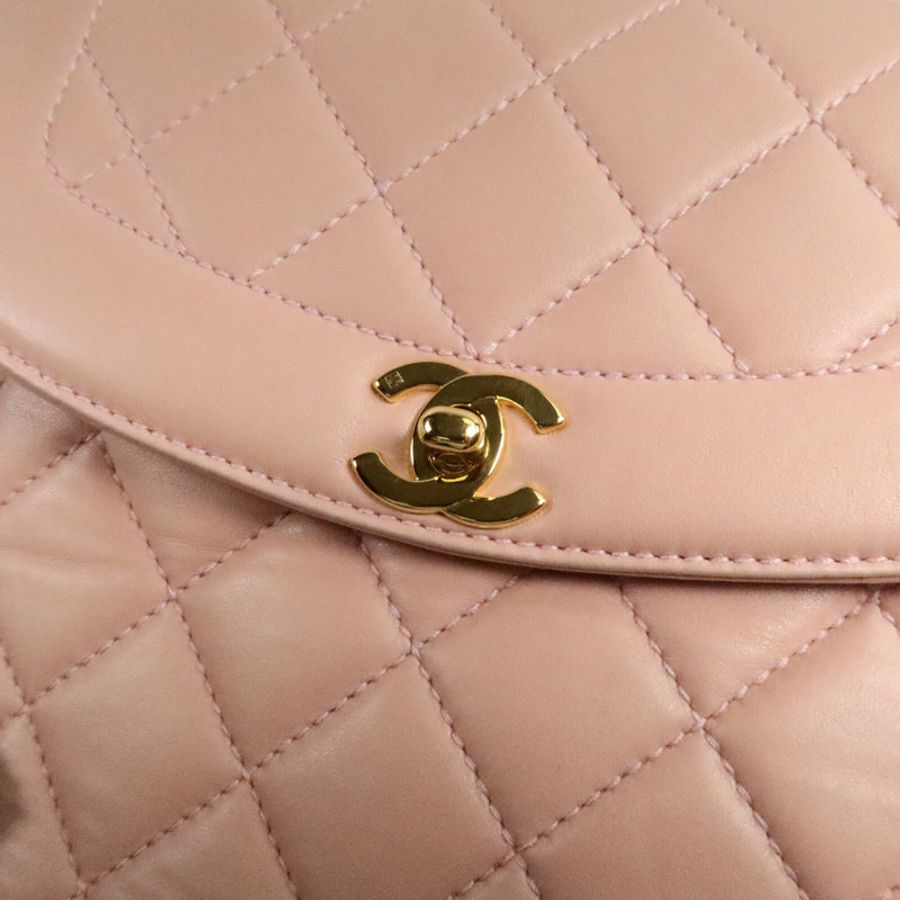 CHANEL 羊皮皮革Vintage Bag肩背袋-6