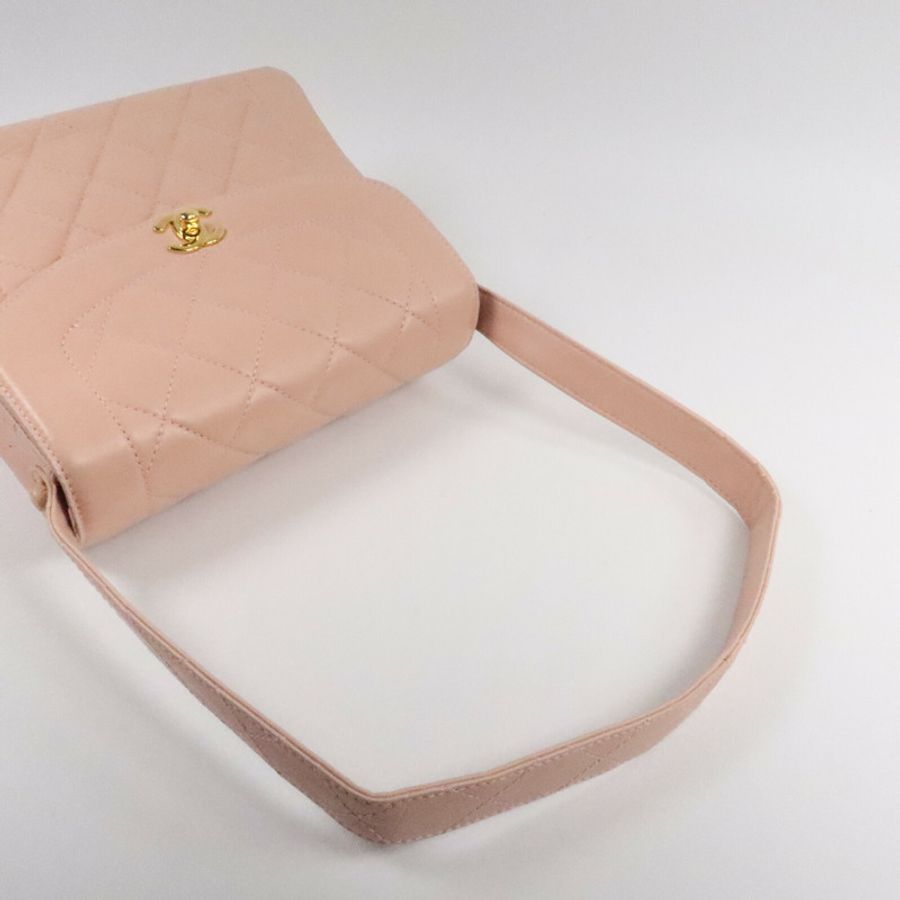CHANEL 羊皮皮革Vintage Bag肩背袋-8