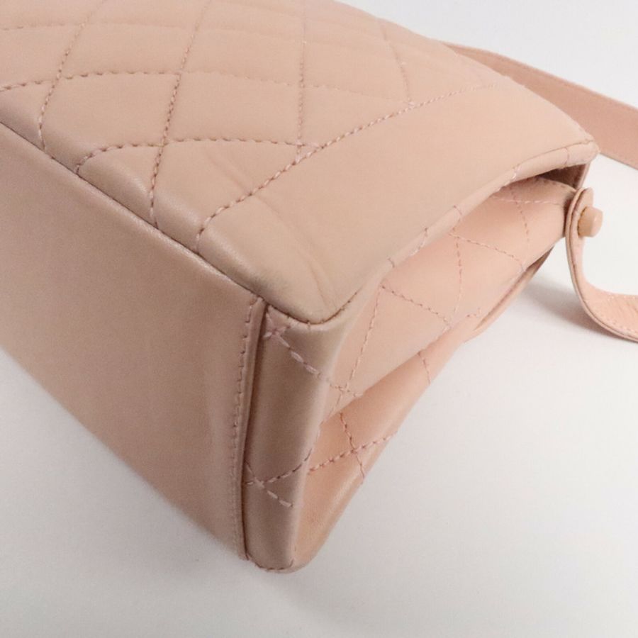 CHANEL 羊皮皮革Vintage Bag肩背袋-12