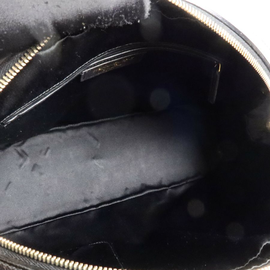 YVES SAINT LAURENT 漆皮皮革Muse Bag手挽袋-4