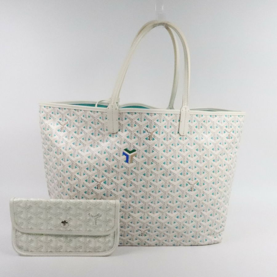 GOYARD 塗層帆布Saint Louis PM手挽袋-8