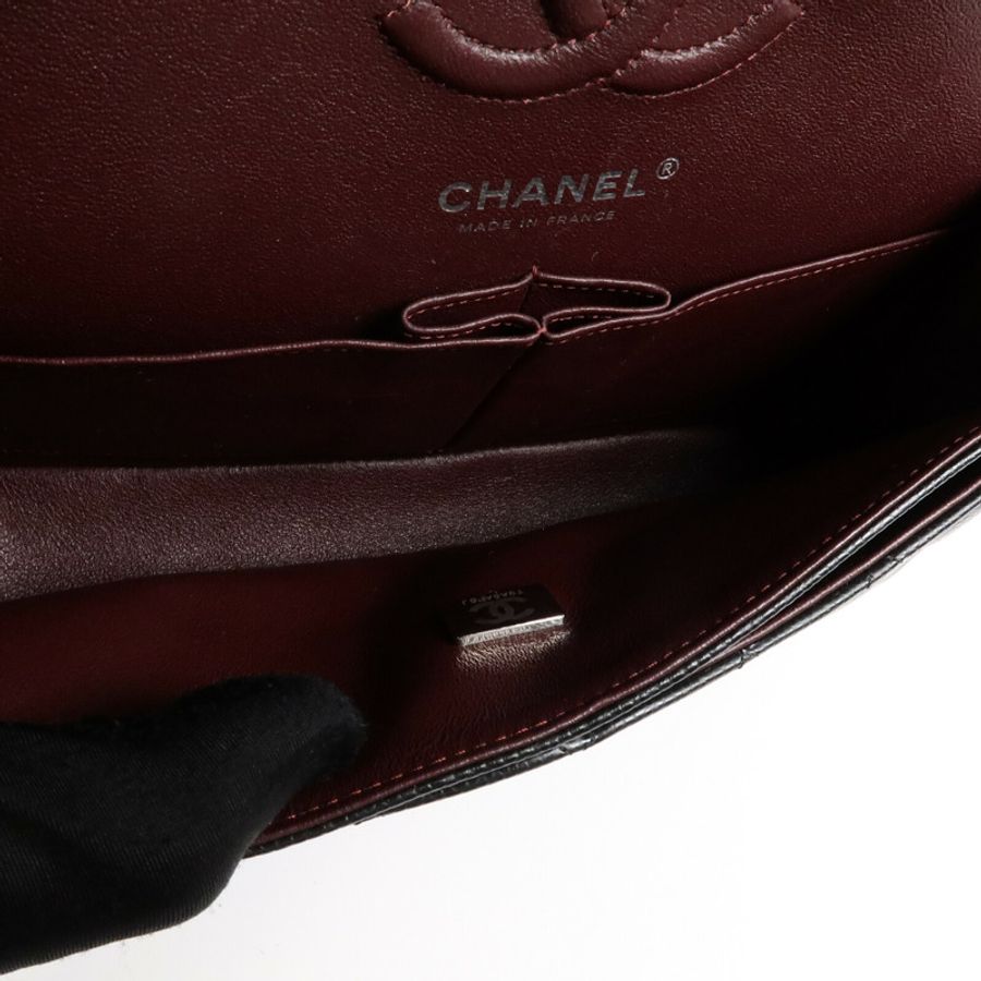 CHANEL 牛皮皮革Classic 23鏈帶肩背袋-4