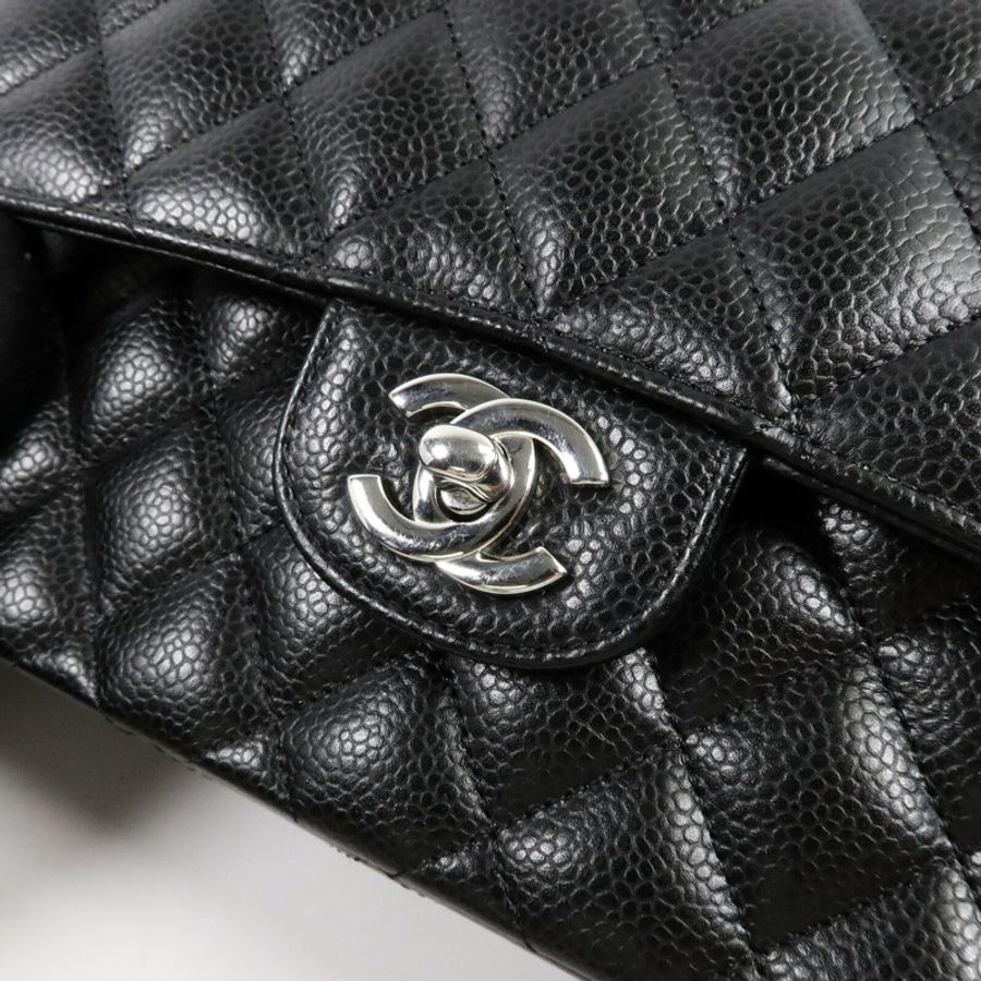 CHANEL 牛皮皮革Classic 23鏈帶肩背袋-6