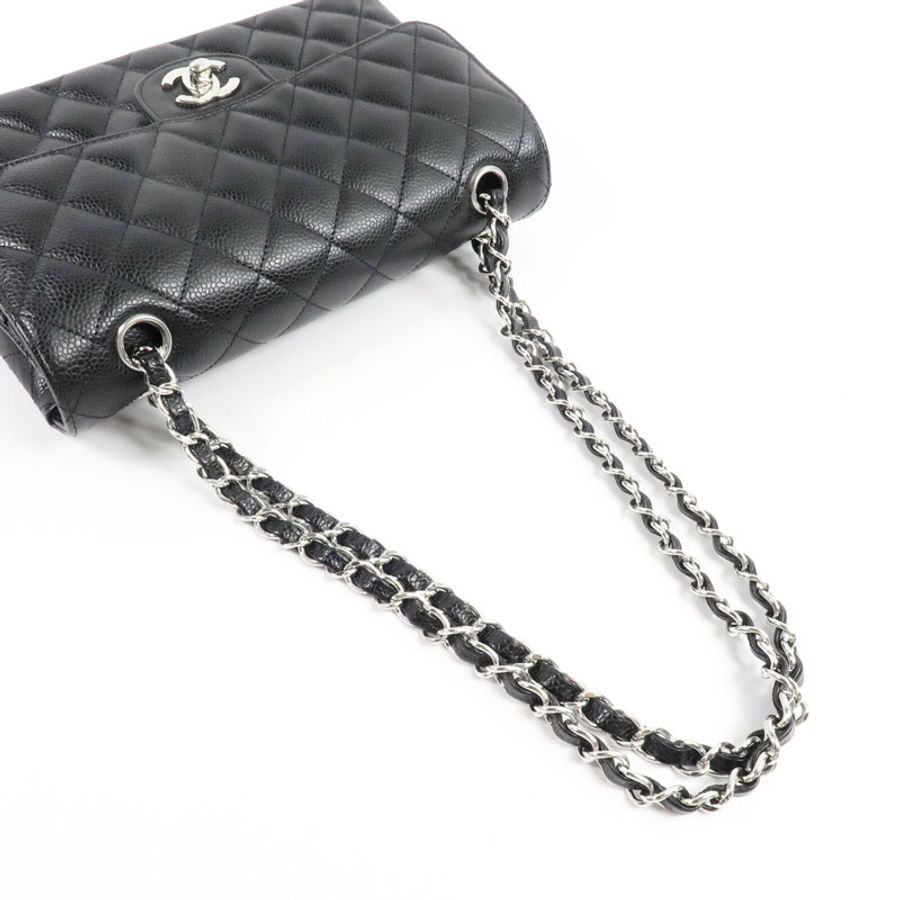 CHANEL 牛皮皮革Classic 23鏈帶肩背袋-9