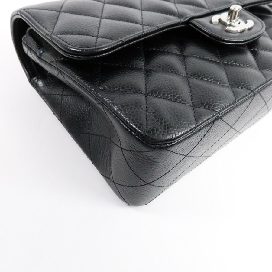 CHANEL 牛皮皮革Classic 23鏈帶肩背袋-12