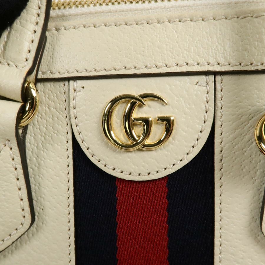 GUCCI 牛皮皮革Ophidia手挽肩背兩用袋-6