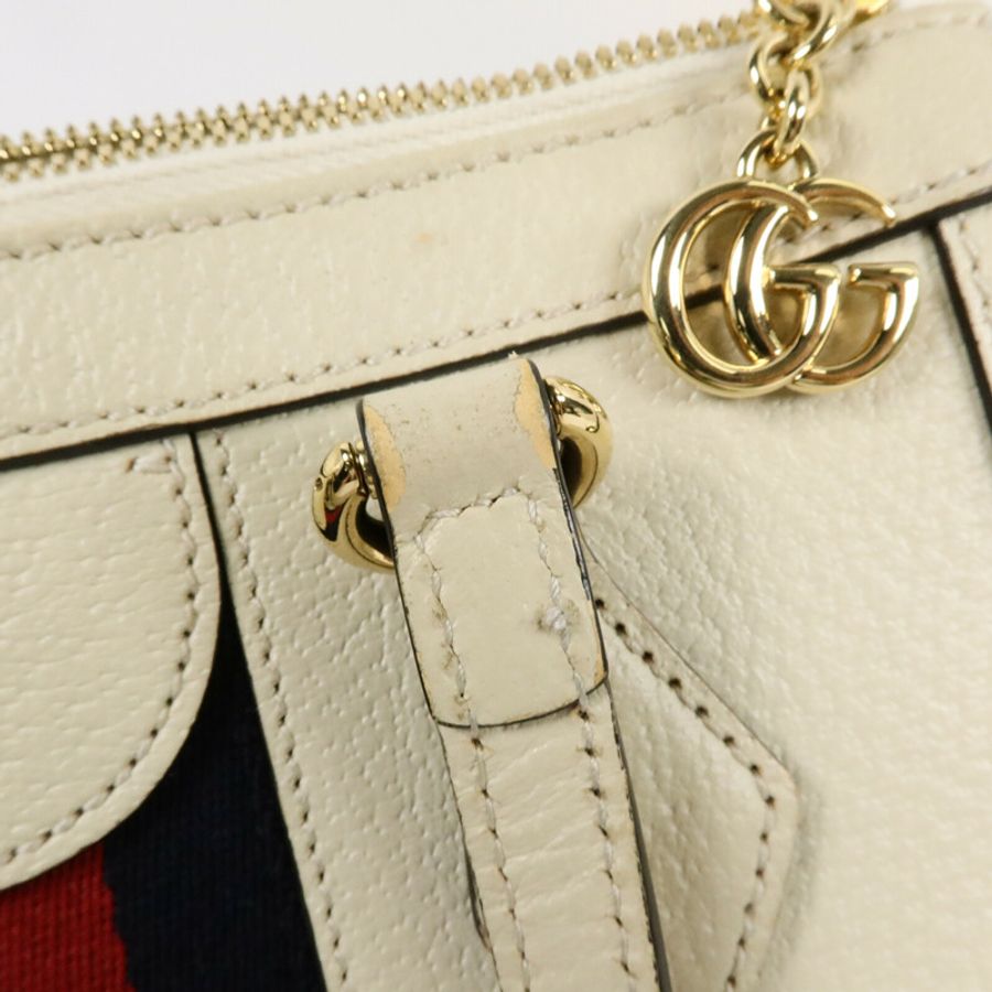 GUCCI 牛皮皮革Ophidia手挽肩背兩用袋-17