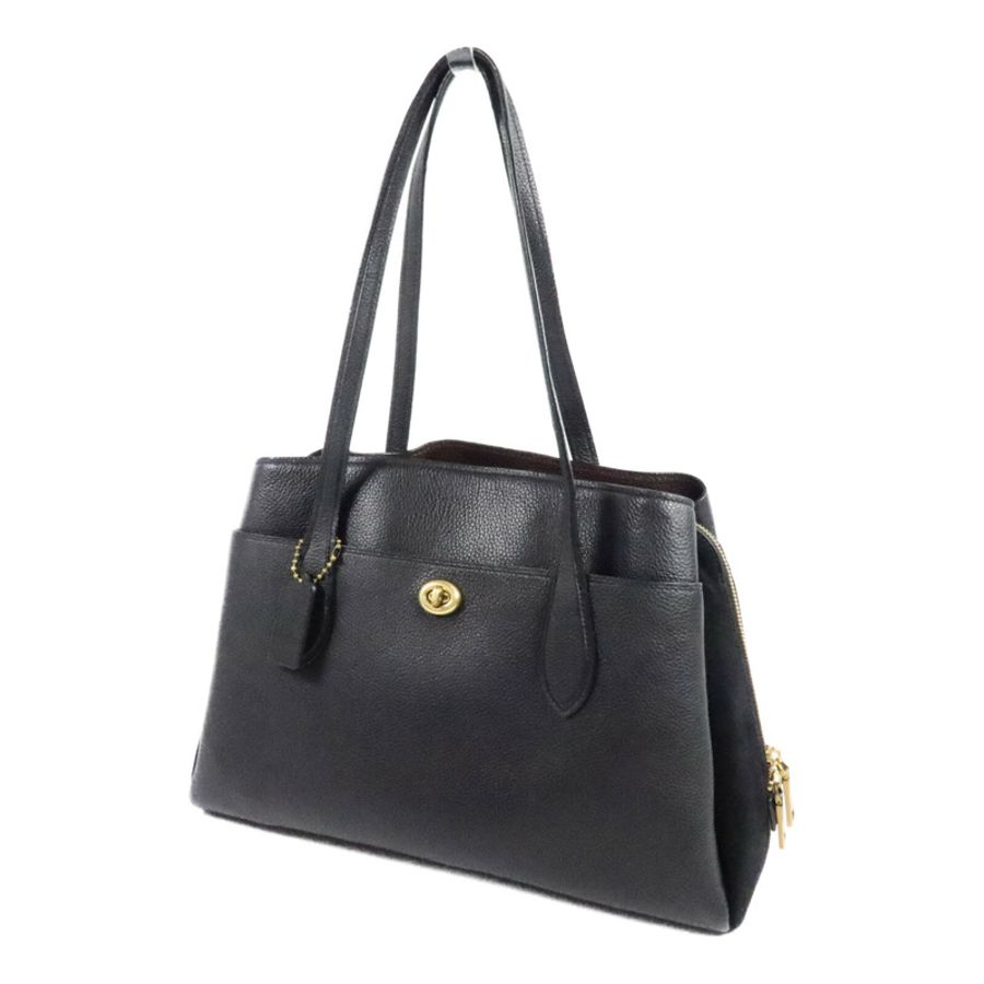 COACH 牛皮皮革Shoulder Bag肩背袋-2