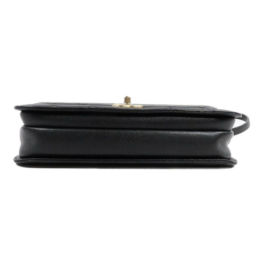 CHANEL 牛皮皮革Carry Bag手挽肩背兩用袋-3