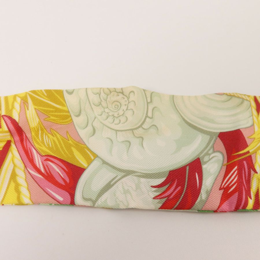 HERMES 絲質Twilly絲巾-10
