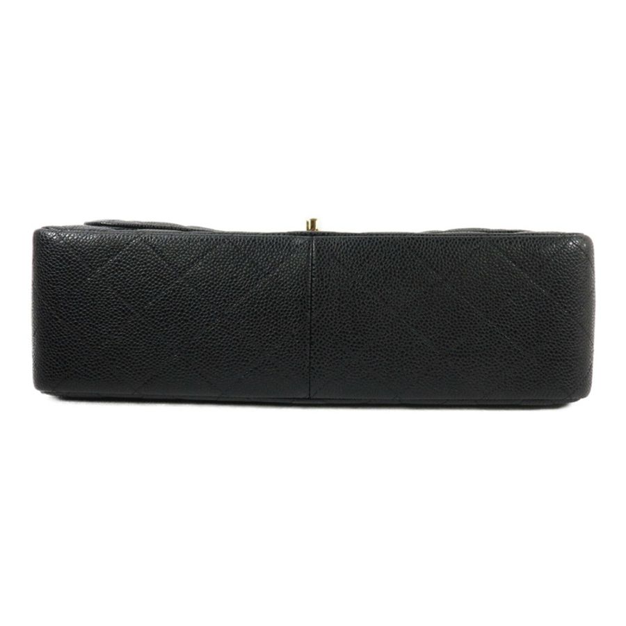 CHANEL 牛皮皮革Large Classic鏈帶肩背袋-3